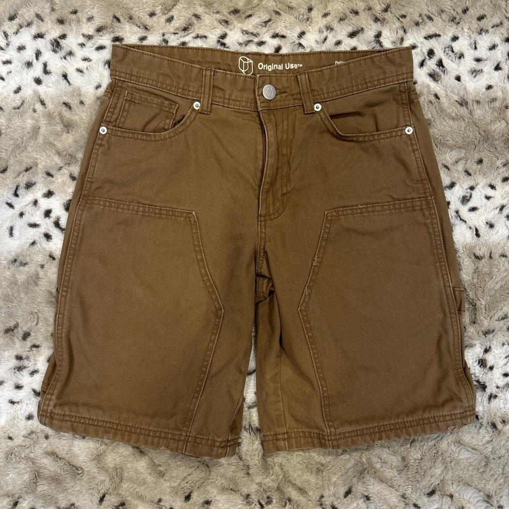 Original Use‎ Shorts Men's 28 Relaxed Carpenter Denim Baggy Skater Grunge